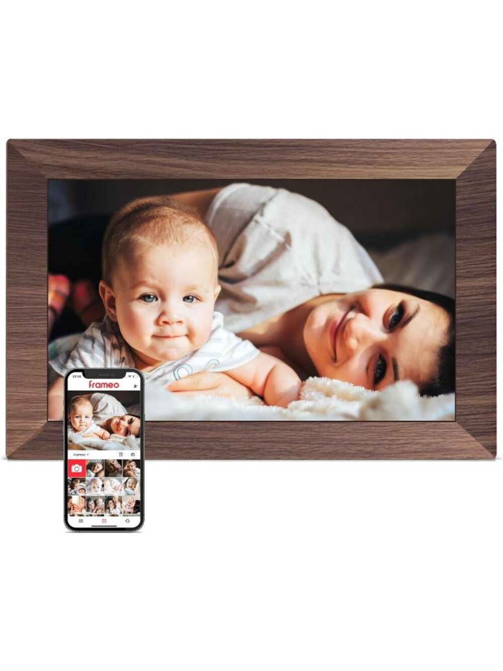 10.1'' WiFi Digital Photo Frame - Smart Electronic Picture Frame, Perfect Gift